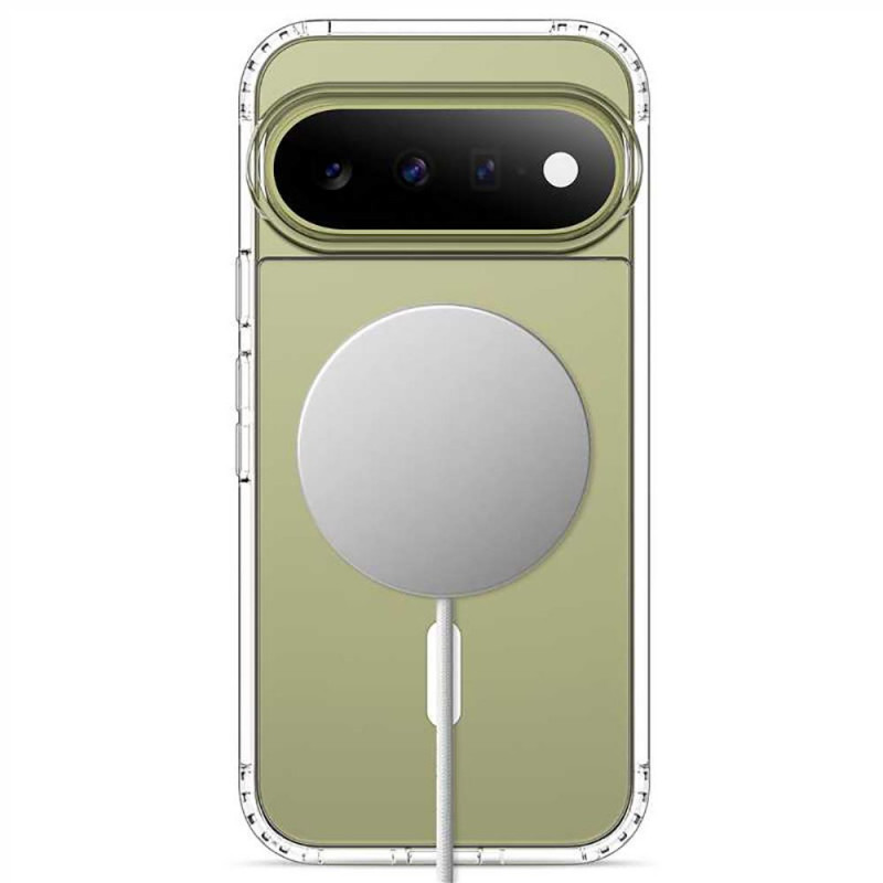 Tech-Protect FlexAir Hybrid MagSafe dėklas, skirtas Google Pixel 9 / 9 Pro / 10 / 10 Pro / 11 / 11 Pro, permatomas (THP5676)