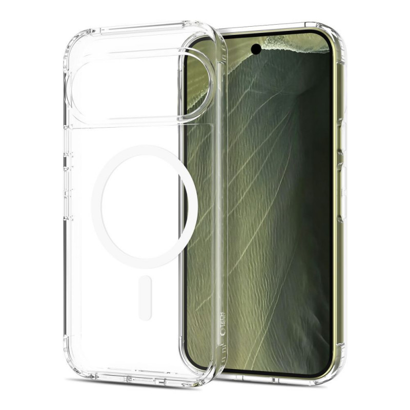 Tech-Protect FlexAir Hybrid MagSafe dėklas skirtas Google Pixel 9 Pro XL / 10 Pro XL / 11 Pro XL, permatomas (THP5677)