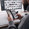 Tech-Protect piniginės tipo dėklas skirtas Google Pixel 11 Pro XL, matinė juoda (THP5616)