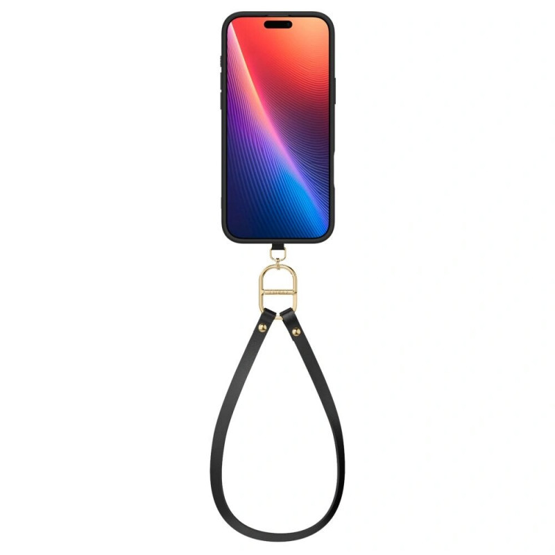 Spigen Cyrill Kajuk Classic Charm Mag MagSafe dėklas, skirtas Apple iPhone 16 Pro, juodas
