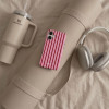 Tech-Protect Lamano MagSafe dėklas, skirtas Apple iPhone 17, Candy Crush, raudonos ir rožinės spalvos