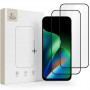 Tech-Protect Glass Fit+ grūdintas stiklas, skirtas Xiaomi Redmi 17 4G / 5G, juodas (2 vnt.) (THP5701)