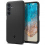 Spigen Essential SandBlast dėklas, skirtas Samsung Galaxy M35 5G, matinė juoda