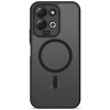 Tech-Protect Magmat MagSafe dėklas, skirtas Xiaomi Redmi 17 4G / 5G, matinė juoda