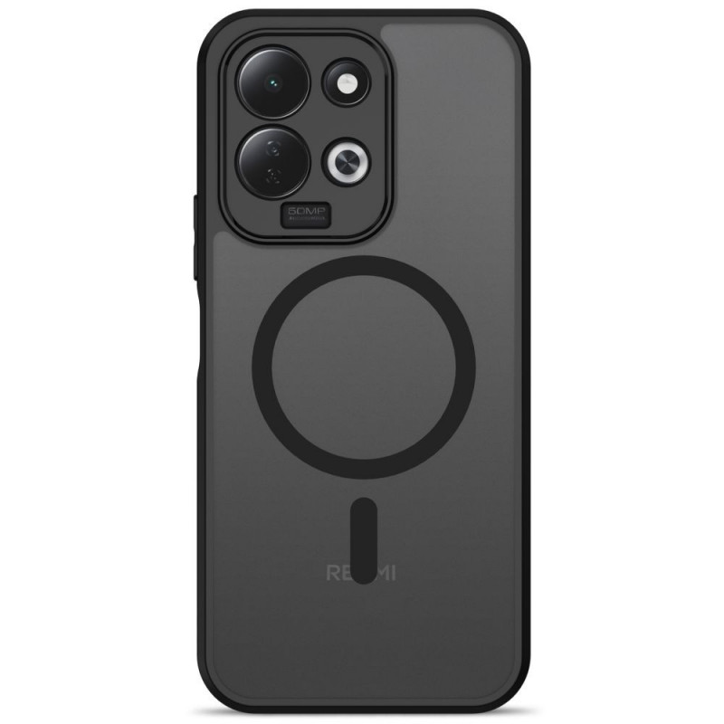 Tech-Protect Magmat MagSafe dėklas, skirtas Xiaomi Redmi 17 4G / 5G, matinė juoda
