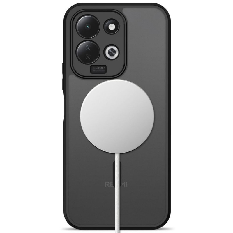 Tech-Protect Magmat MagSafe dėklas, skirtas Xiaomi Redmi 17 4G / 5G, matinė juoda