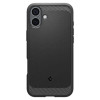 Spigen Rugged Armor Mag MagSafe dėklas, skirtas Apple iPhone 16, matinė juoda