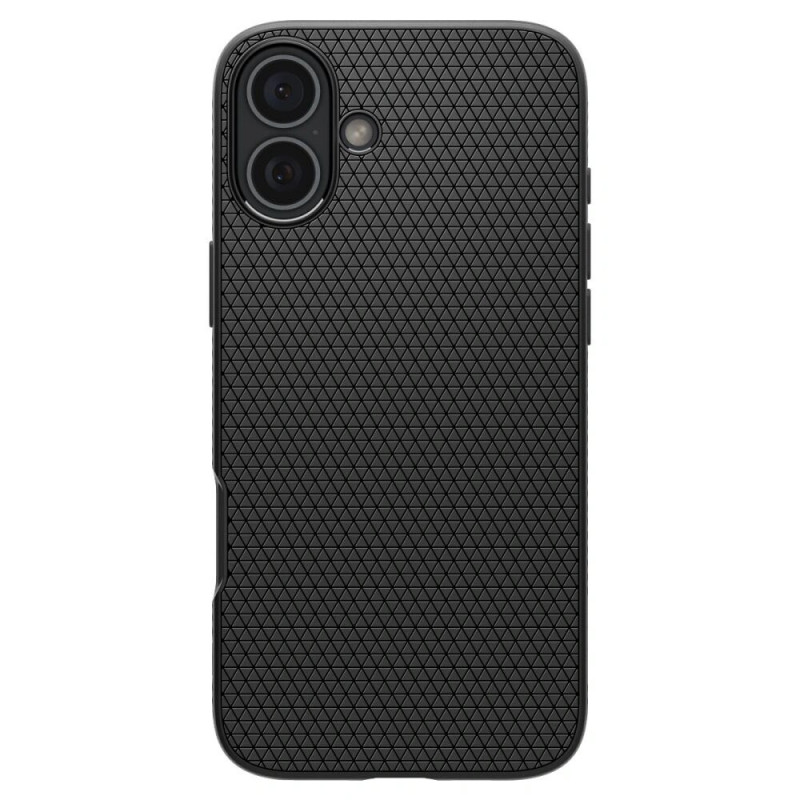 Spigen Liquid Air dėklas, skirtas Apple iPhone 16, matte black