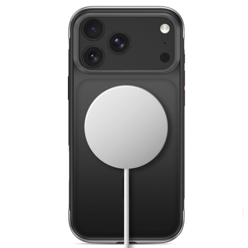 Tech-Protect MagAir MagSafe CC dėklas, skirtas Apple iPhone 17 Pro Max / 18 Pro Max, matinė juoda