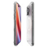 Spigen Ultra Hybrid Mag MagSafe dėklas, skirtas Apple iPhone 16 Pro, permatomas (Frost Clear)