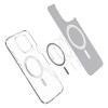 Spigen Ultra Hybrid Mag MagSafe dėklas, skirtas Apple iPhone 16 Pro, permatomas (Frost Clear)