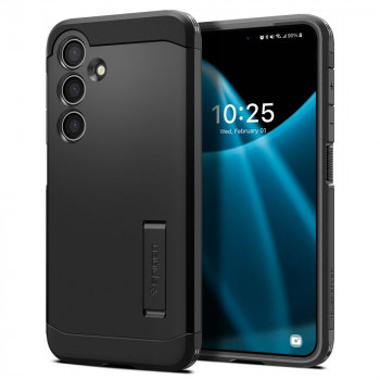 Spigen Tough Armor dėklas skirtas Samsung Galaxy S24, juodas