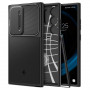 Spigen Optik Armor dėklas, skirtas Samsung Galaxy S24 Ultra, juodas