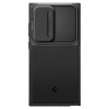 Spigen Optik Armor dėklas, skirtas Samsung Galaxy S24 Ultra, juodas