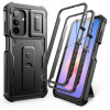 Tech-Protect Kevlar Cam+ 2 rinkinio tvirtas dėklas, skirtas Samsung Galaxy A17 / A18 4G / 5G, juodas
