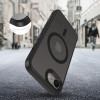 Tech-Protect Magmat MagSafe dėklas, skirtas Apple iPhone 17e / 16e, matinė juoda