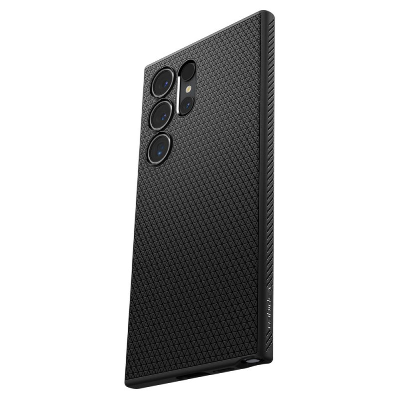 Spigen Liquid Air dėklas Samsung Galaxy S24 Ultra, Matte Black