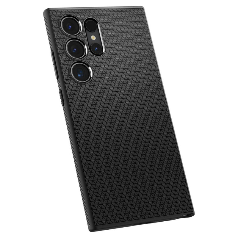 Spigen Liquid Air dėklas Samsung Galaxy S24 Ultra, Matte Black