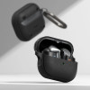 Ringke Onyx Magnetic MagSafe dėklas, skirtas Samsung Galaxy Buds 3 / 3 Pro, juodas