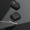 Ringke Onyx Magnetic MagSafe dėklas, skirtas Samsung Galaxy Buds 3 / 3 Pro, juodas