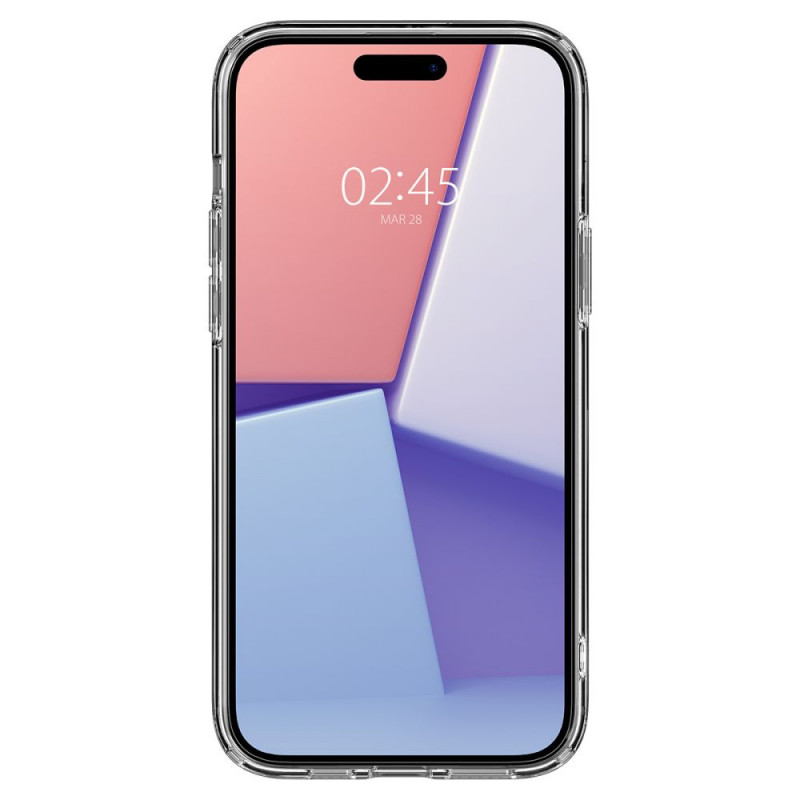 Spigen Ultra Hybrid Mag dėklas su MagSafe, skirtas Apple iPhone 15 Plus / 14 Plus, Zero One, baltas