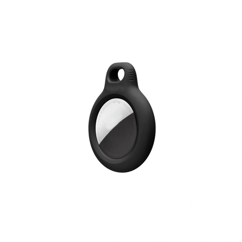 Tech-Protect Rough Chain raktų pakabuko dėklas Apple AirTag, juodas (2 vnt.)