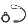 Tech-Protect Rough Chain raktų pakabuko dėklas Apple AirTag, juodas (2 vnt.)