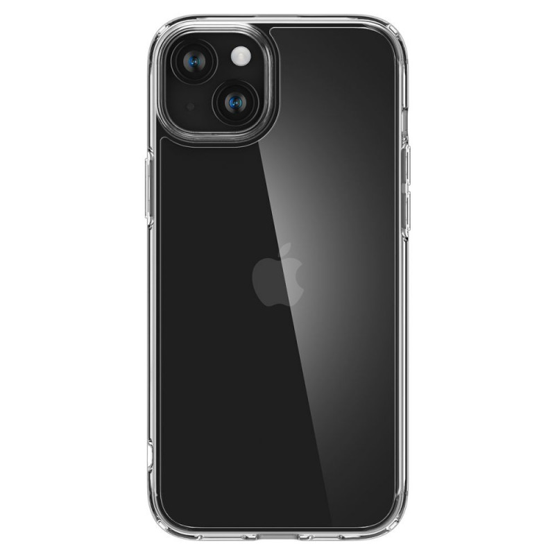 Spigen Ultra Hybrid dėklas, skirtas Apple iPhone 15, Crystal Clear