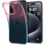 Spigen Liquid Crystal dėklas, skirtas Apple iPhone 15 Pro, Gradation Pink