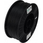 eSUN ABS+ 3D spausdintuvo kaitlentė, 1,75 mm, juoda, 2,5 kg