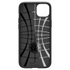 Spigen Liquid Air dėklas, skirtas Apple iPhone 15 Plus / 14 Plus, matinė juoda