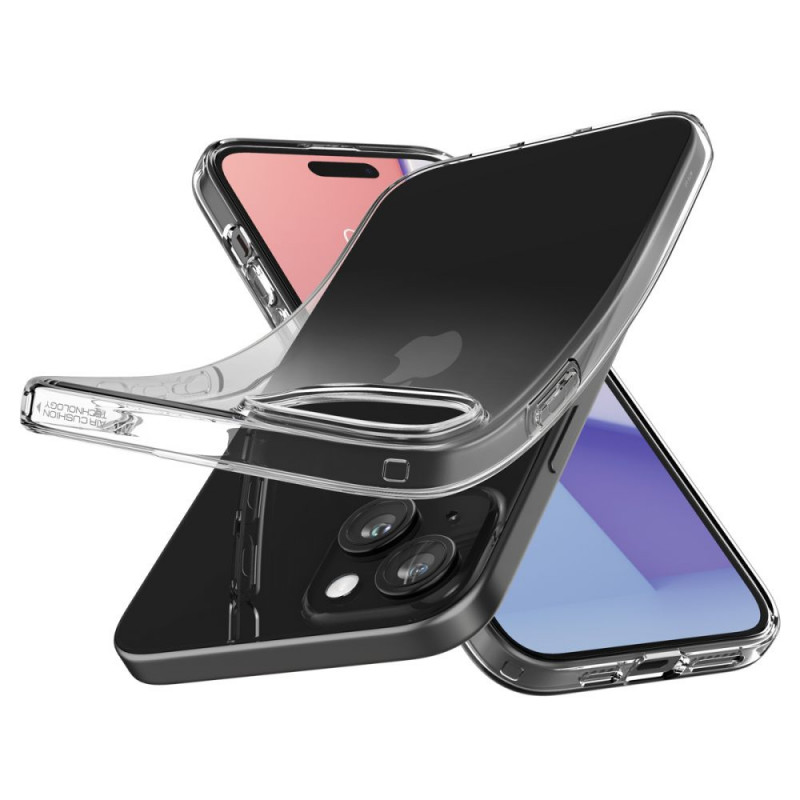 Spigen Liquid Crystal dėklas Apple iPhone 15 Plus / 14 Plus, Crystal Clear