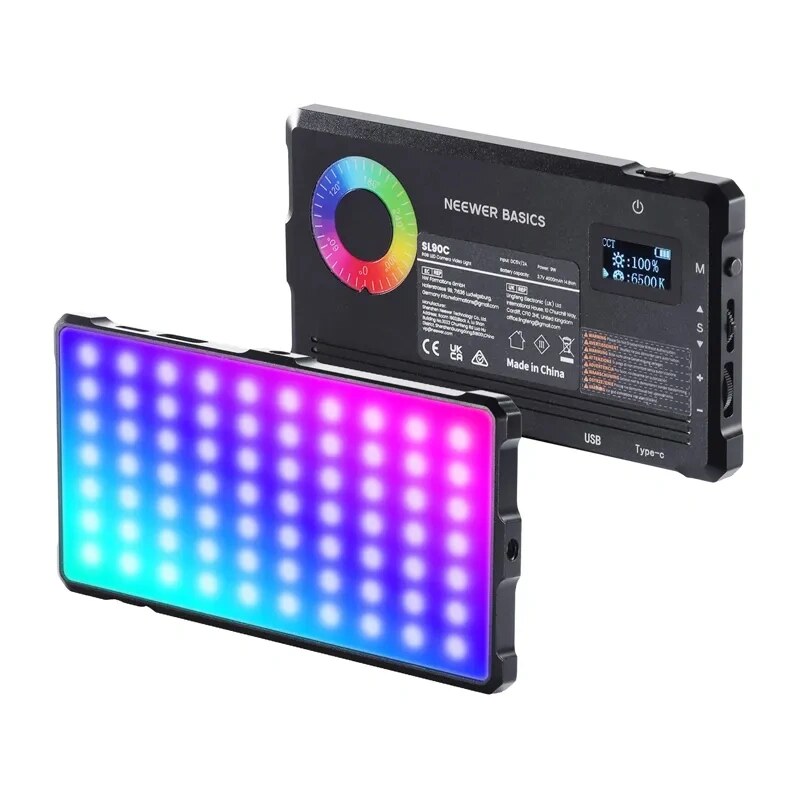 Neewer BASICS SL90C studijinė šviesa, 8 W RGB LED