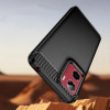 Tech-Protect TPUCarbon dėklas, skirtas Motorola Moto G05 / E15, juodas