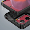 Tech-Protect TPUCarbon dėklas, skirtas Motorola Moto G05 / E15, juodas