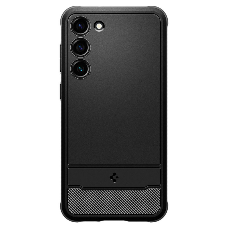Spigen atsparus šarvuotas dėklas skirtas Samsung Galaxy S23, matinis juodas