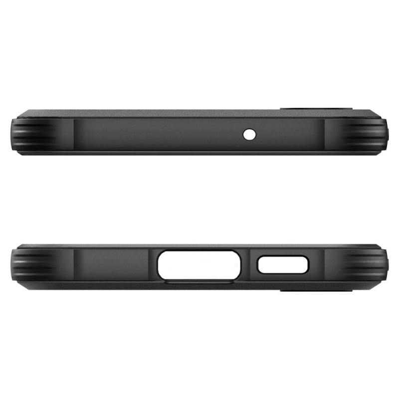 Spigen atsparus šarvuotas dėklas skirtas Samsung Galaxy S23, matinis juodas