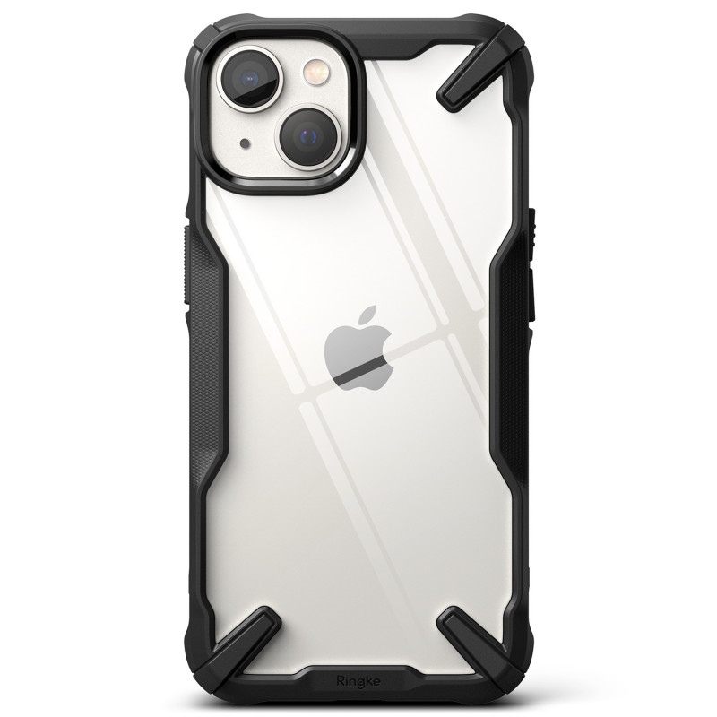 Ringke Fusion-X Design dėklas, skirtas Apple iPhone 14 Plus / 15 Plus, juodas