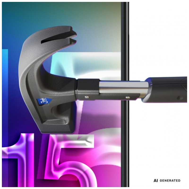 3MK Silky Matt Pro matinė ekrano apsauginė plėvelė, skirta Apple iPhone 15