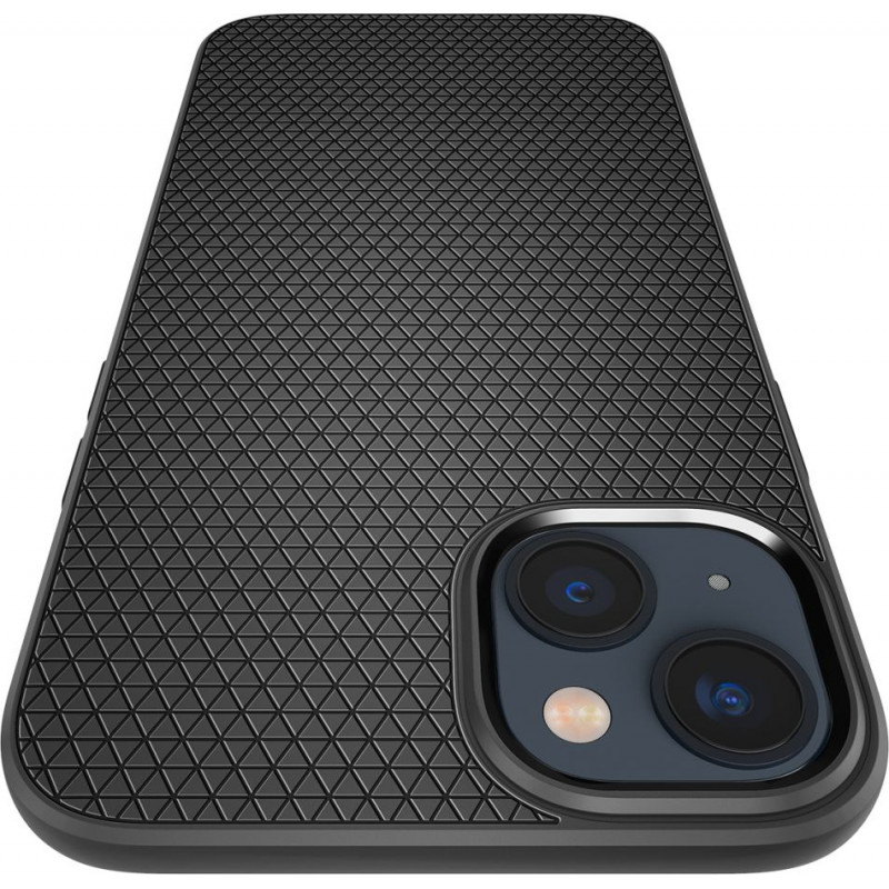 Spigen Liquid Air (ACS05037) dėklas Apple iPhone 14, matinis juodas