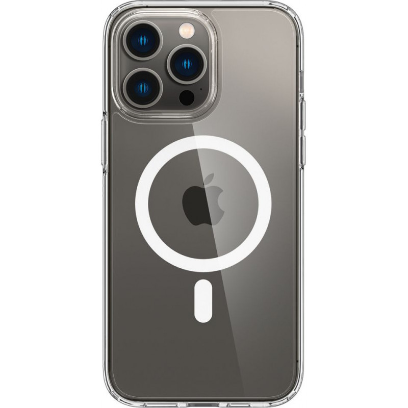 Spigen Ultra Hybrid Mag (ACS04969) MagSafe dėklas, skirtas Apple iPhone 14 Pro, baltas
