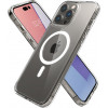 Spigen Ultra Hybrid Mag (ACS04969) MagSafe dėklas, skirtas Apple iPhone 14 Pro, baltas