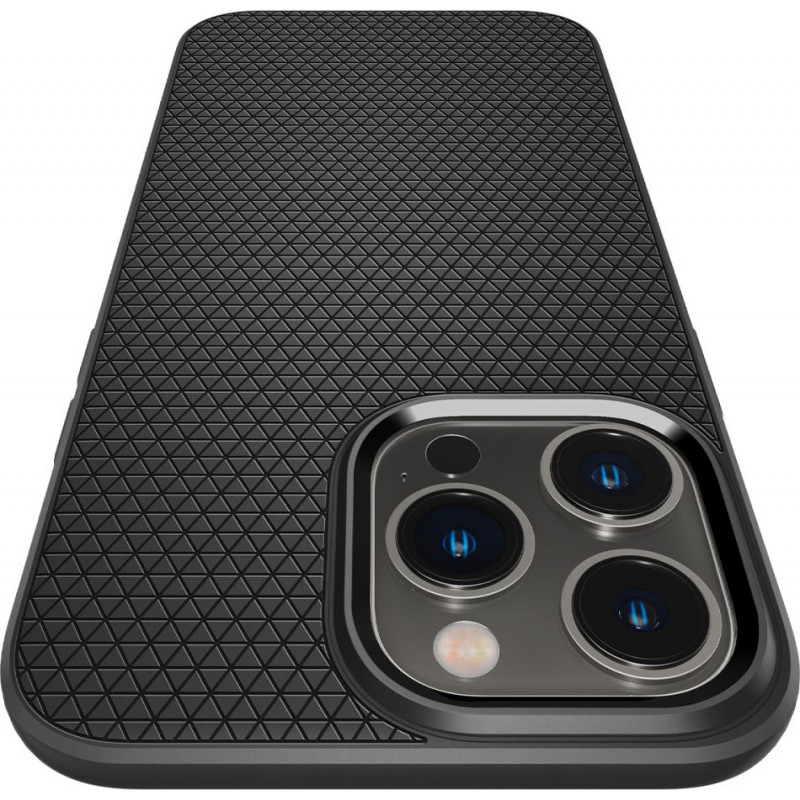 Spigen Liquid Air (ACS04957) dėklas, skirtas Apple iPhone 14 Pro, matinė juoda