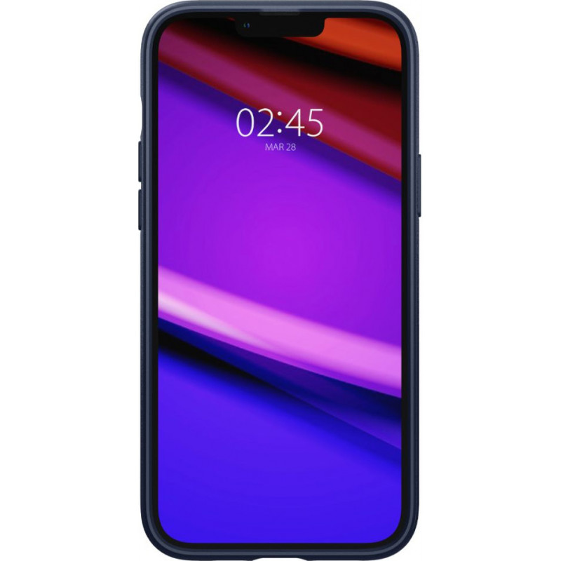 Spigen Mag Armor (ACS04919) dėklas, skirtas Apple iPhone 14 Plus / 15 Plus, tamsiai mėlynas