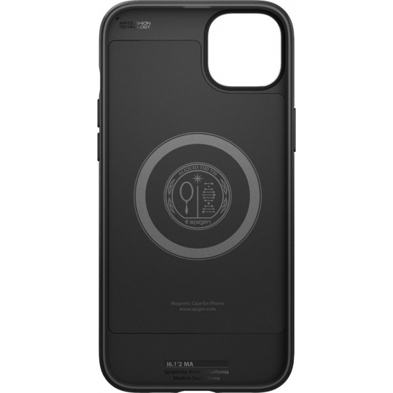 Spigen Mag Armor (ACS04918) dėklas, skirtas Apple iPhone 14 Plus / 15 Plus, matinis juodas