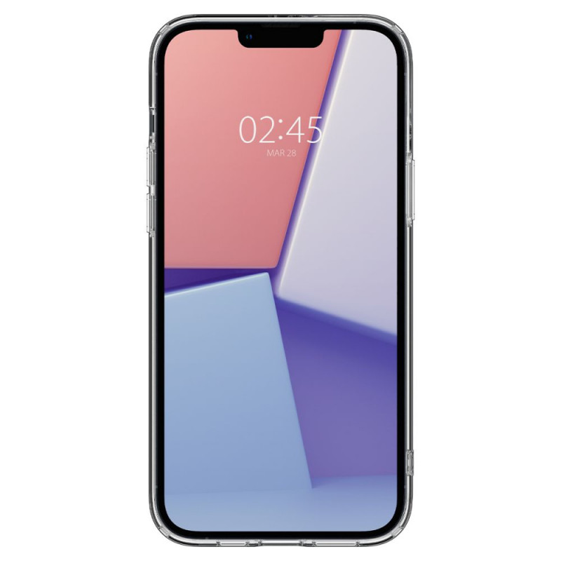 Spigen Quartz Hybrid (ACS04906) dėklas, skirtas Apple iPhone 14 Plus / 15 Plus, Crystal Clear