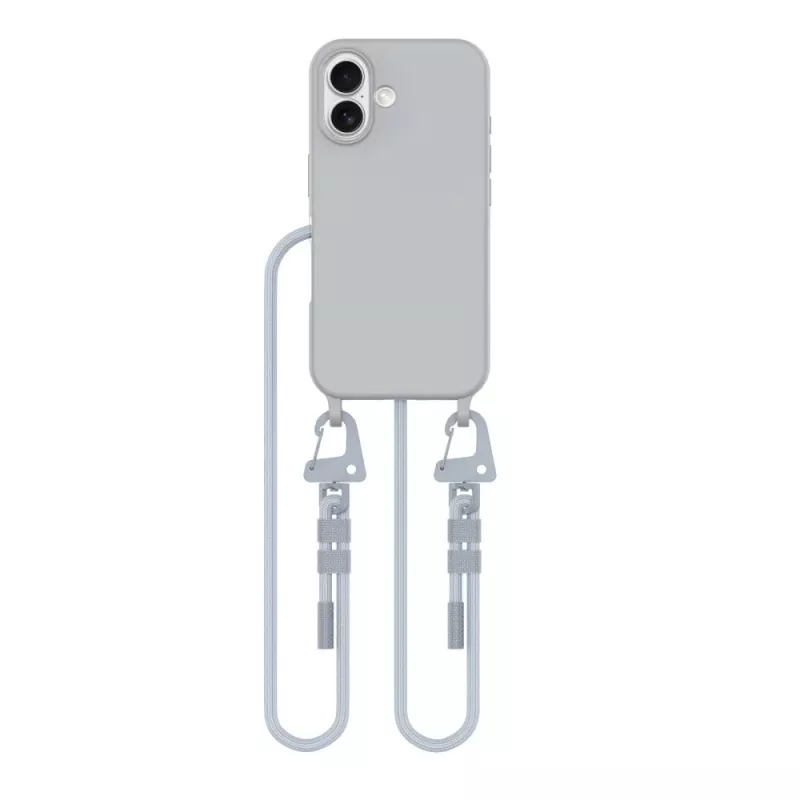 Tech-Protect MagNecklace 26328-0 MagSafe dėklas, skirtas Apple iPhone 16, pilkas