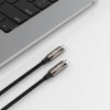Tech-Protect UB10T Ultraboost USB-C / USB-C kabelis PD240W/QC4.0, 200 cm, juodas