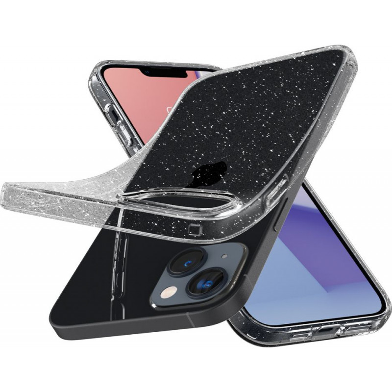 Spigen Liquid Crystal Apple iPhone 14 Plus / 15 Plus dėklas, Glitter Crystal