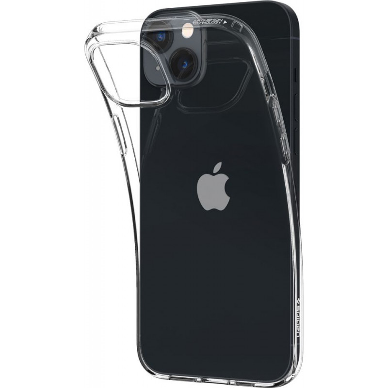Spigen Liquid Crystal Apple iPhone 14 Plus / 15 Plus dėklas, Crystal Clear